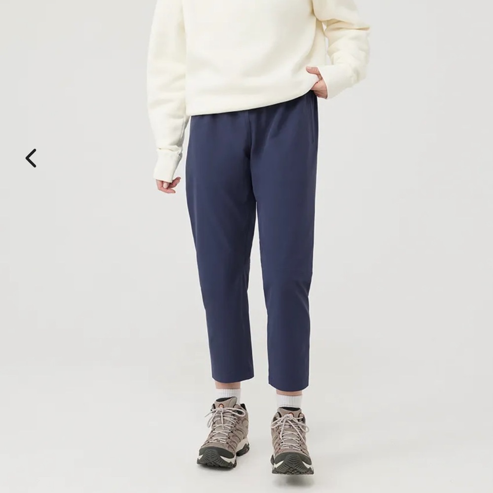 outdoor voices rectrek pants in navy, size L